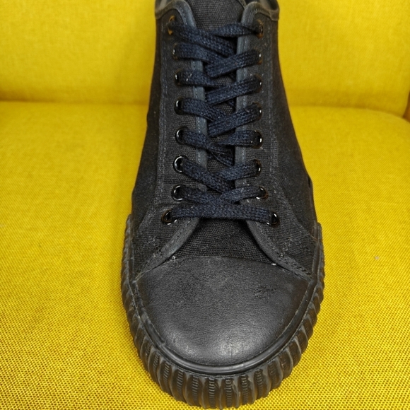 PF Flyers Center Lo Sneaker Black Shoes Men's 14 Women's 15.5 - Picture 5 of 8